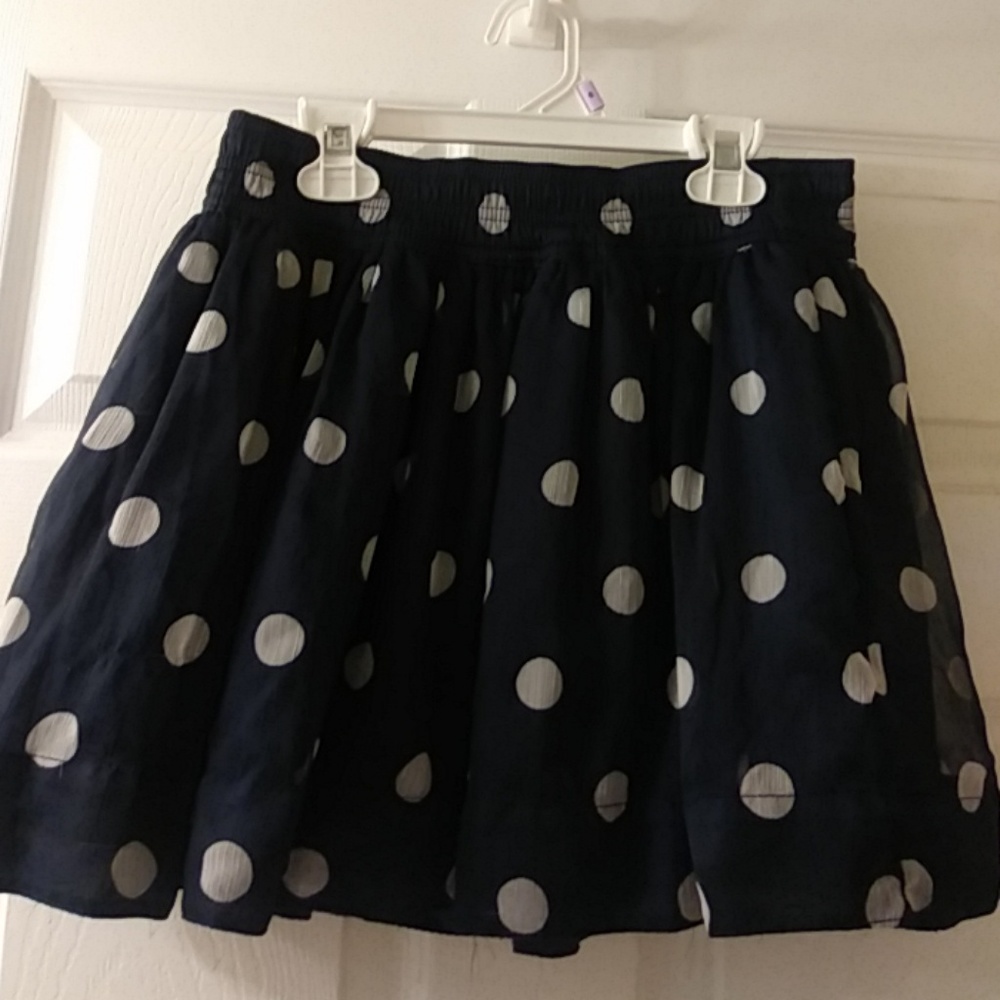 Hollister polka dot skirt for girls